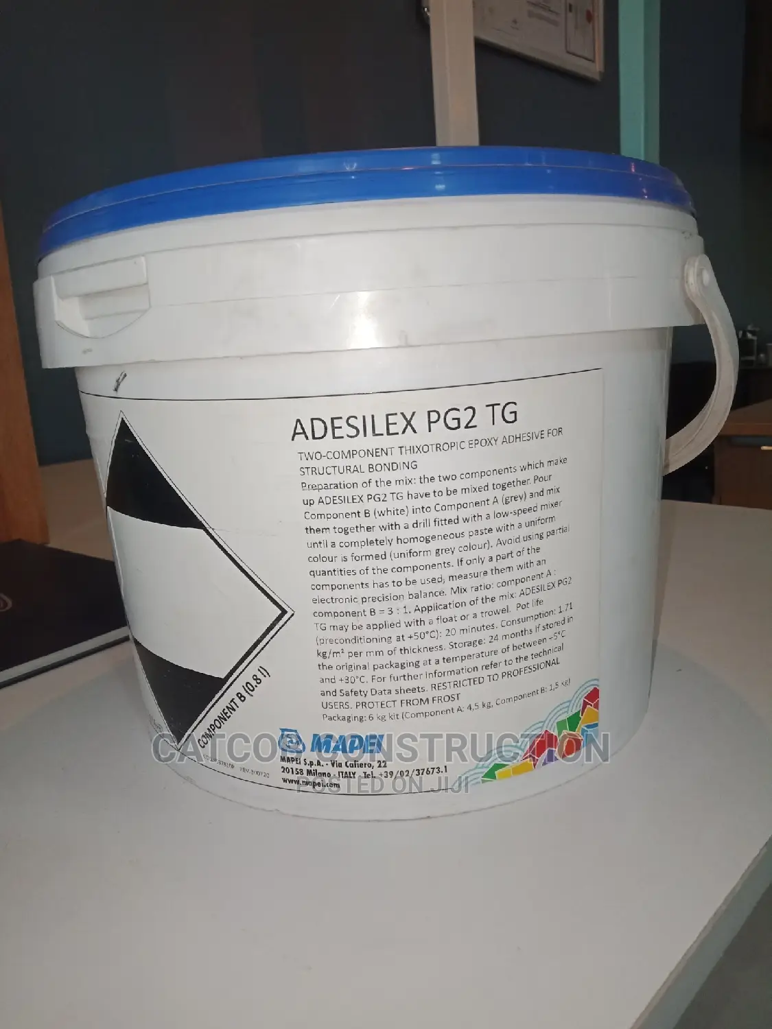 Epoxy Adhesive, for Rigid Bonding.