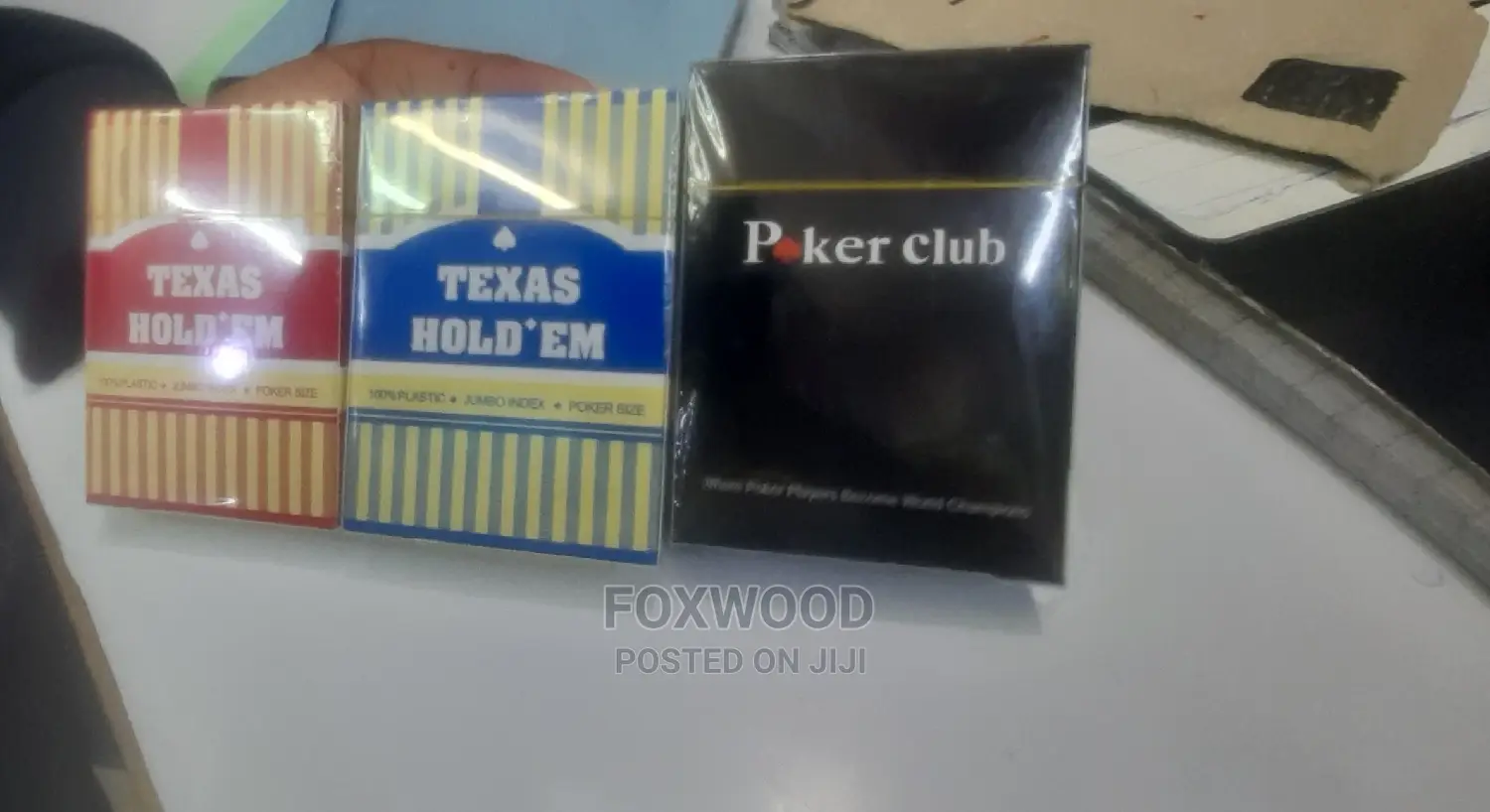 Texas Hold'em Plastic Playing Cards Poker Cards Board Games