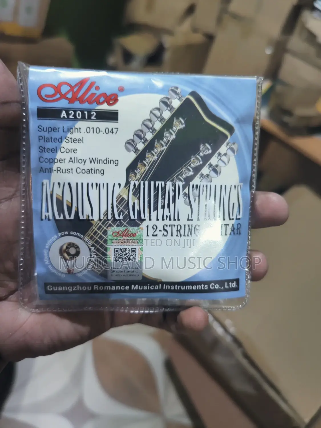 12 String Acoustic Guitar Strings