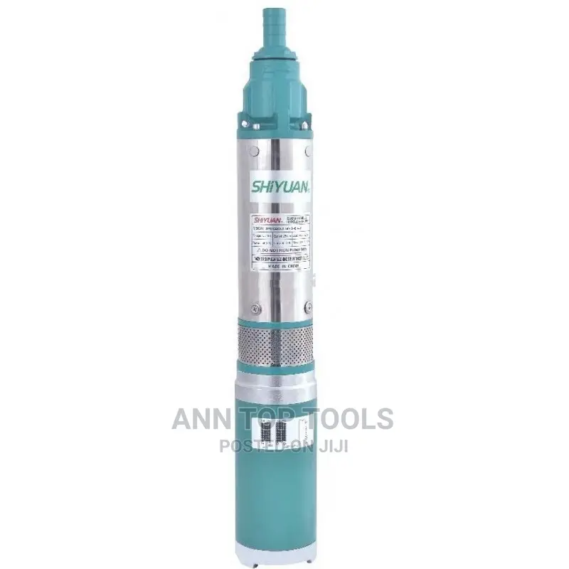 Shiyuan Spdc24v-50m Solar DC Submersible Pump Max Head: 40M