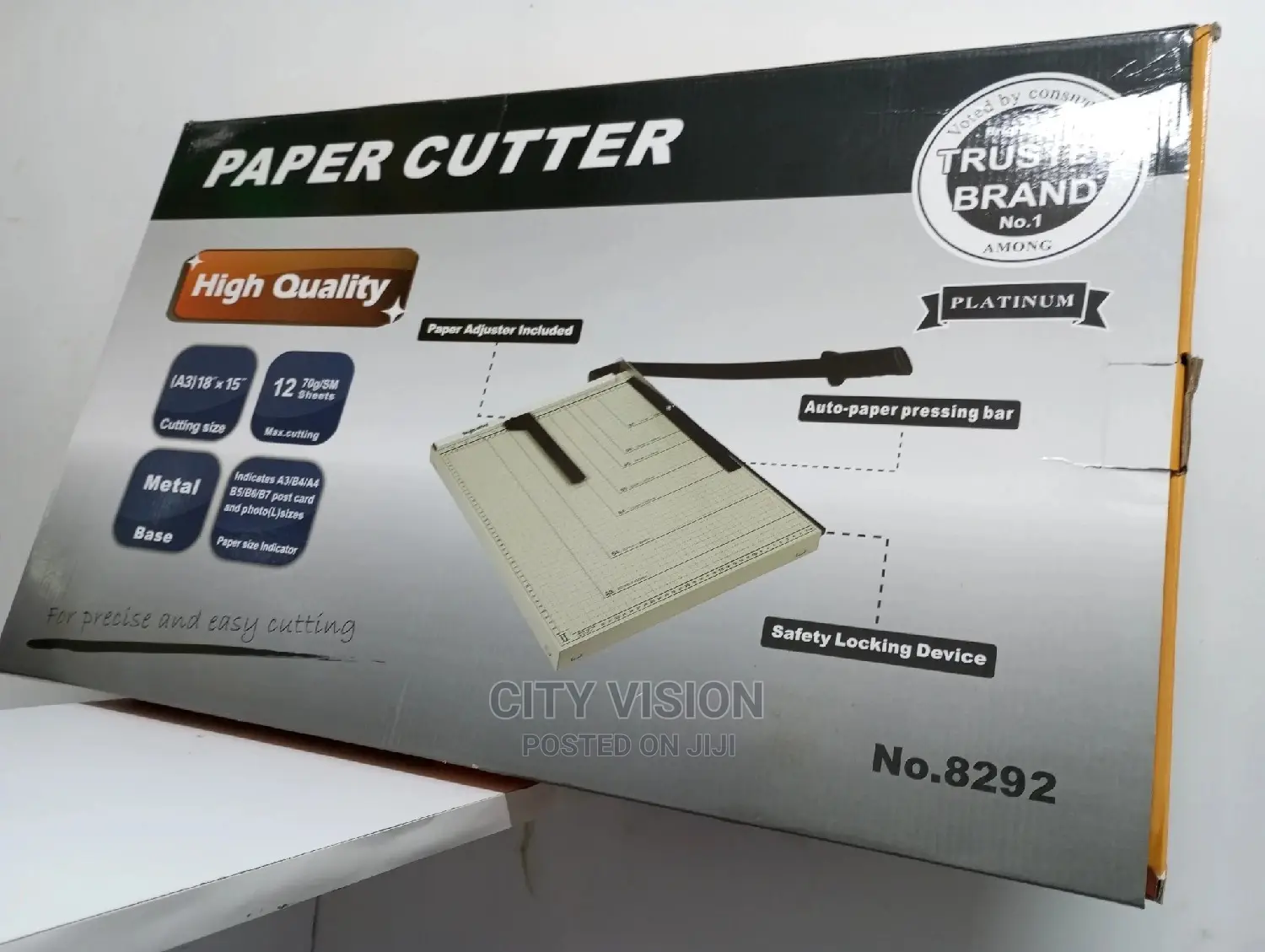 Paper Cutter A3 Metallic Available