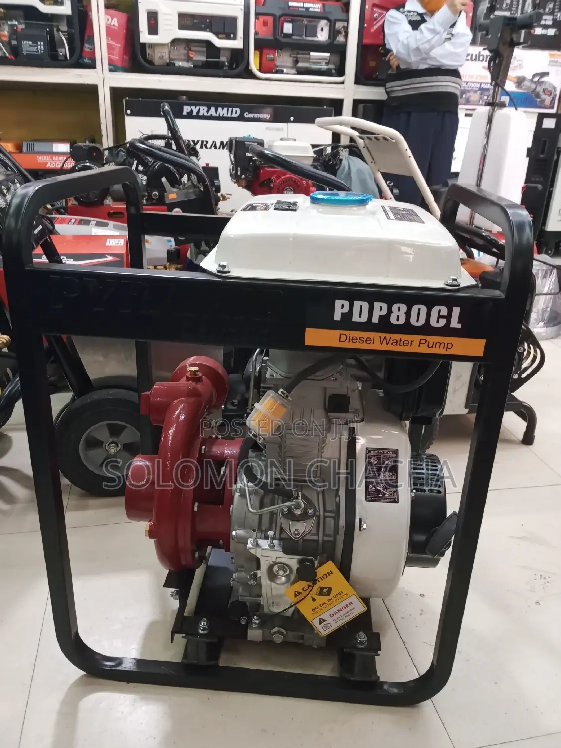 Best PYRAMID Germany 3inch High Pressure Diesel Water Pump