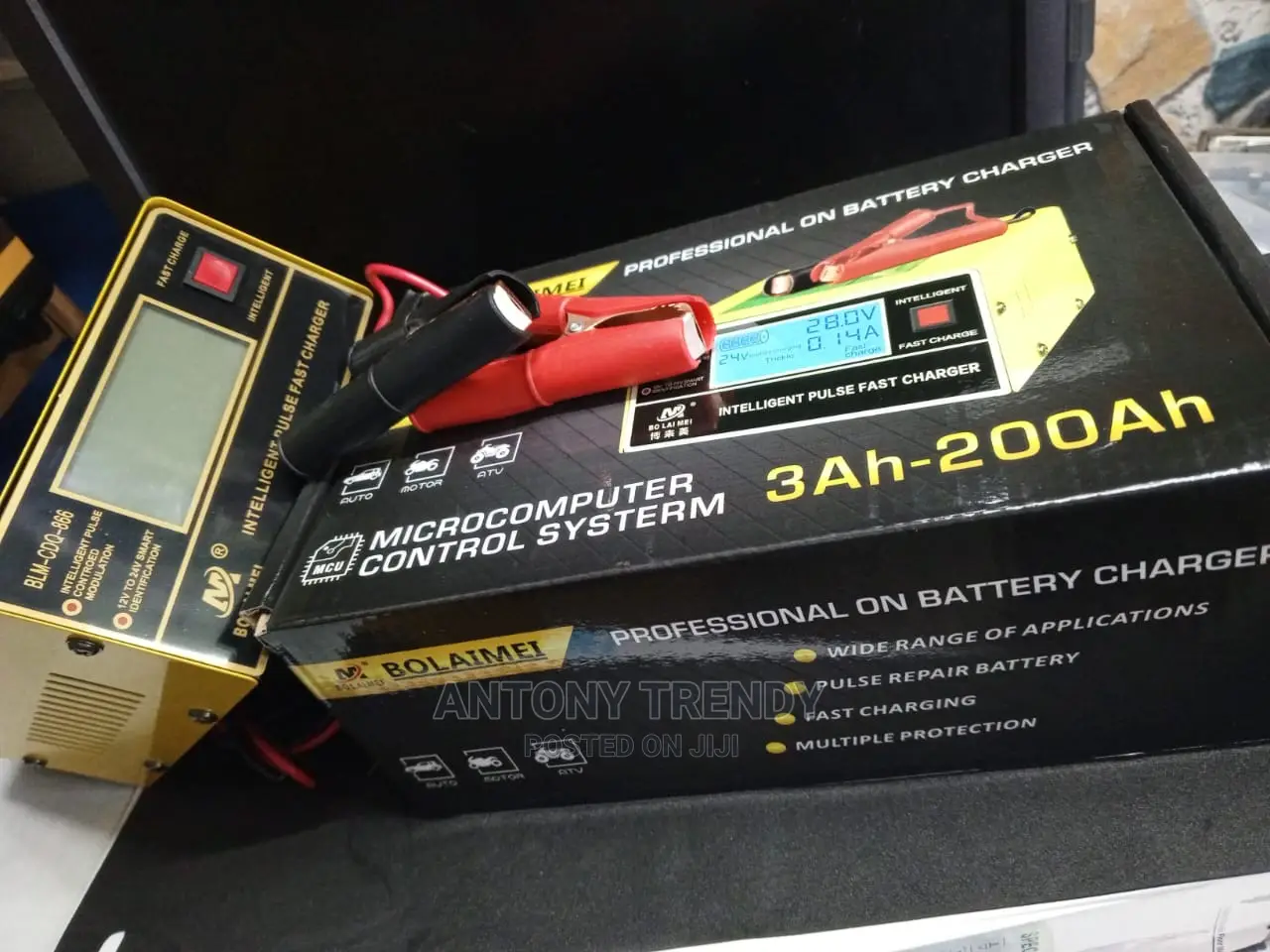 Generic Intelligent Fast Pulse Car Battery Charger