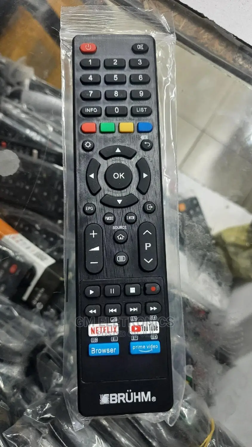 New Bruhm Smart Tv Remote.