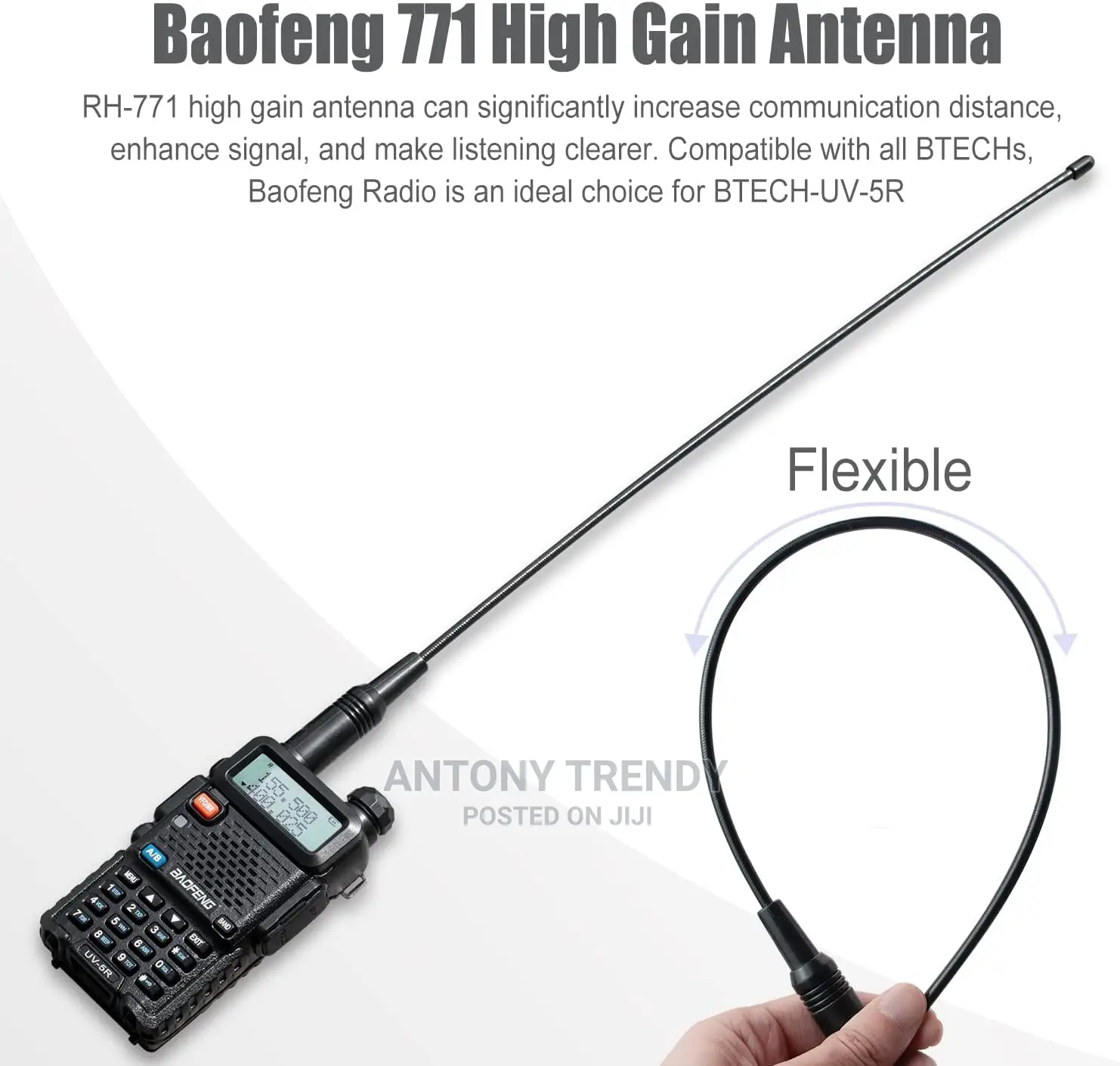 Baofeng Uv-5r 8w High Power Two Way Radio