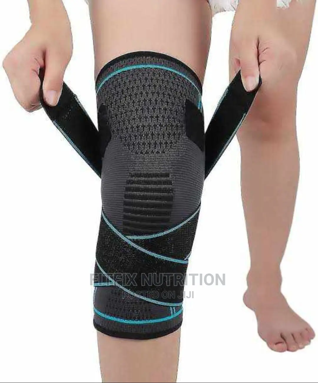 Elastic Knee Support With Adjustable Straps