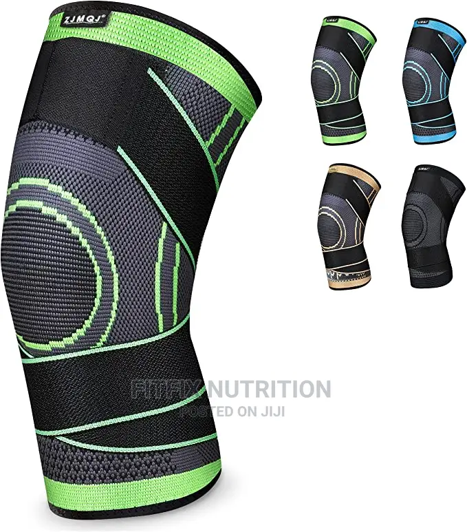 Elastic Knee Support With Adjustable Straps