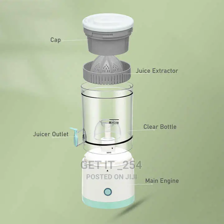 Portable Automatic Electric Citrus Juicer/Squeezer
