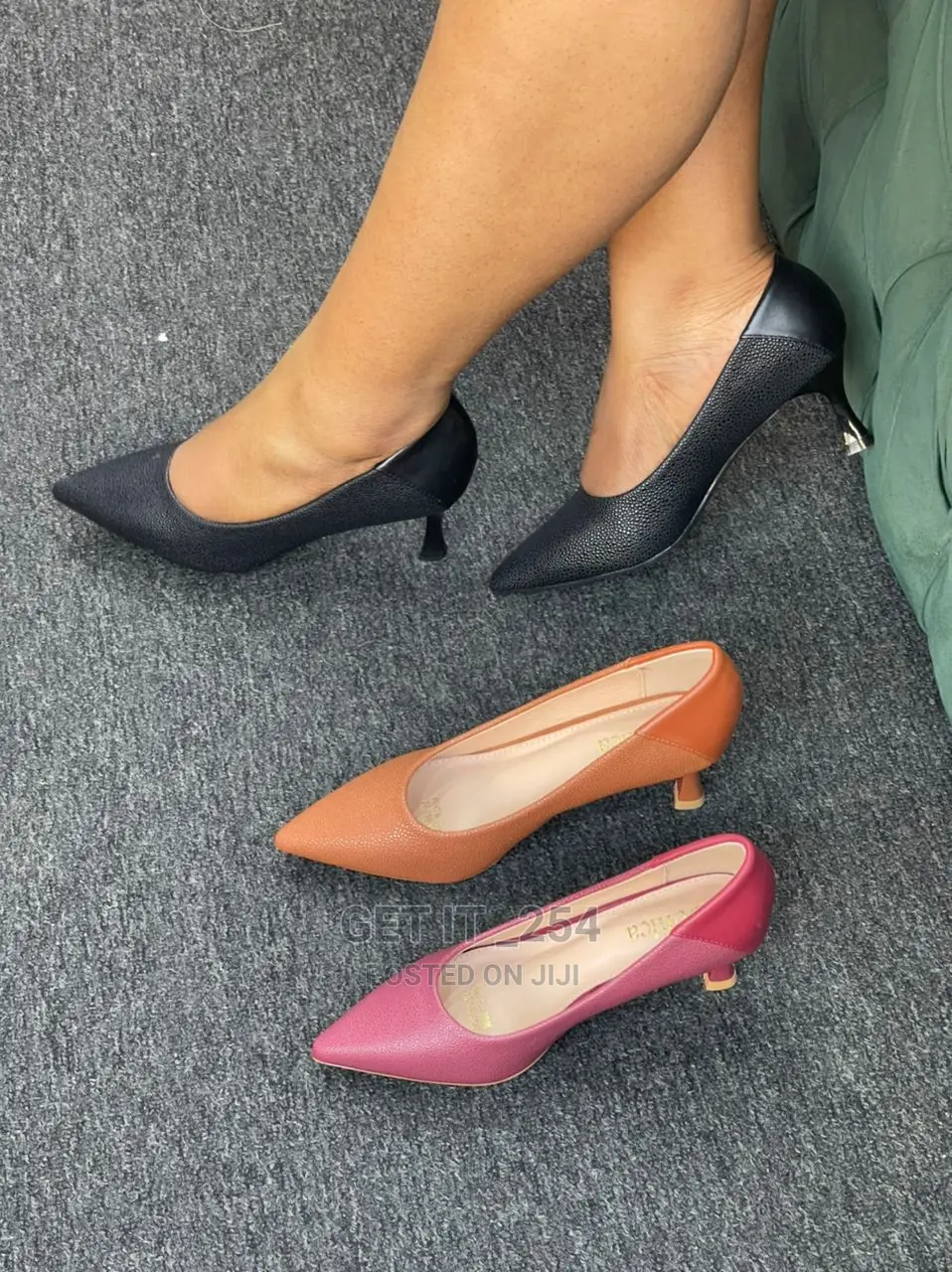 Heels Available 
Sizes 37-42