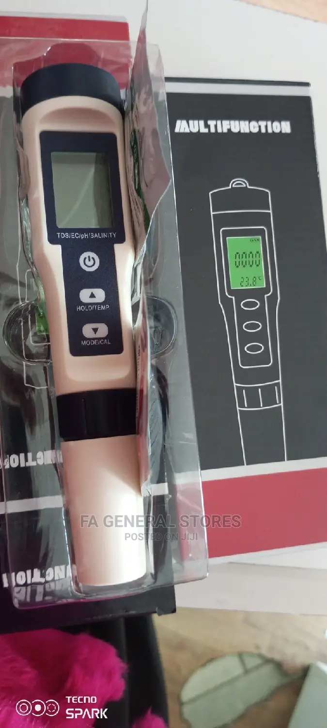 Ph Strips/Digital Ph Meter With Calibration Buffer Powders