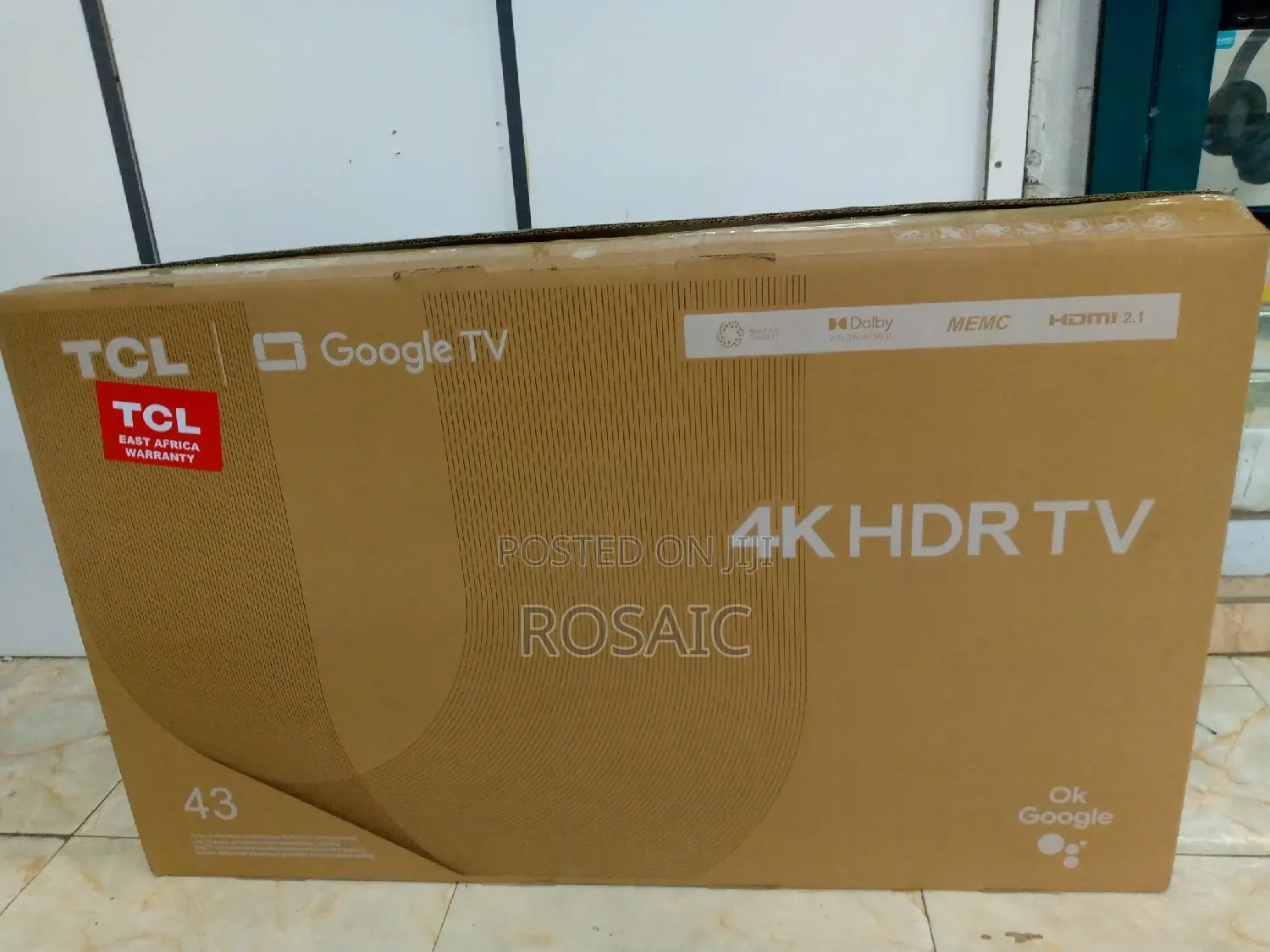 TCL 43P735 HDR Google Tv