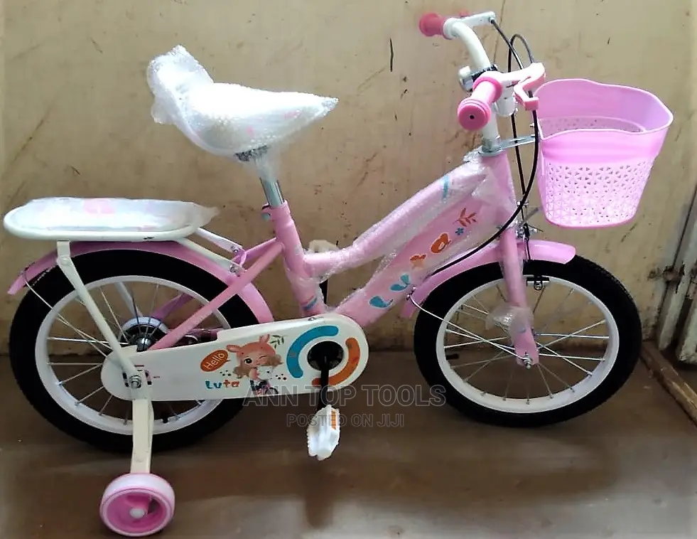 Luta Size 16 Bright Pink Bicycle