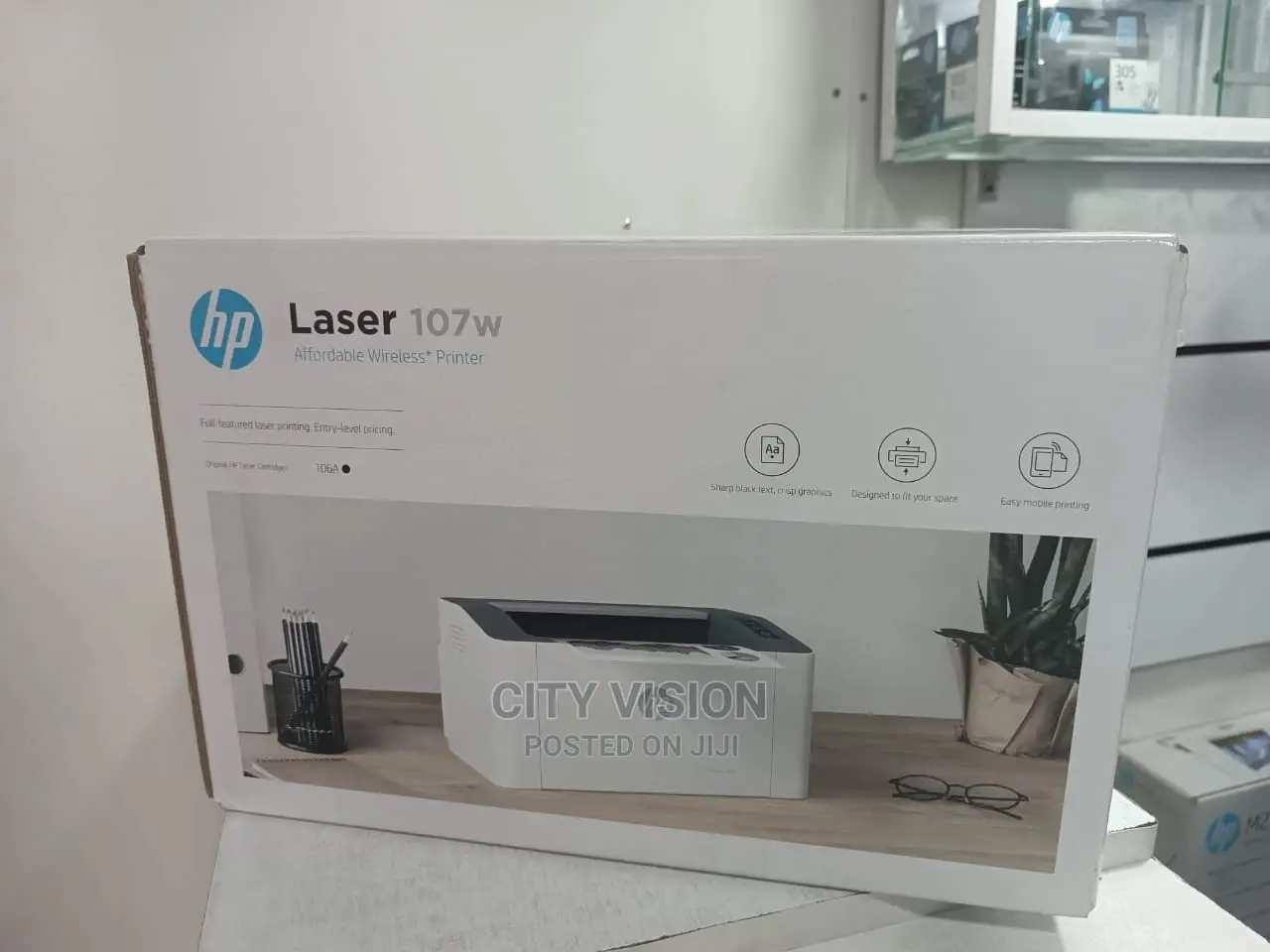 Hp Laser 107w Printer Laser Printer