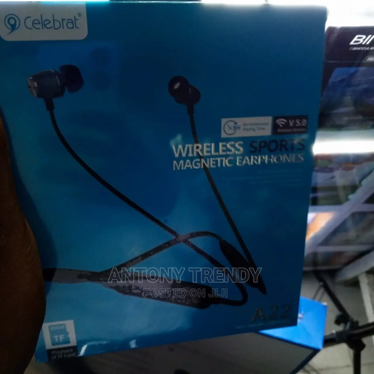 Celebrat A22 Bluetooth 5.0 Neckband Earphones