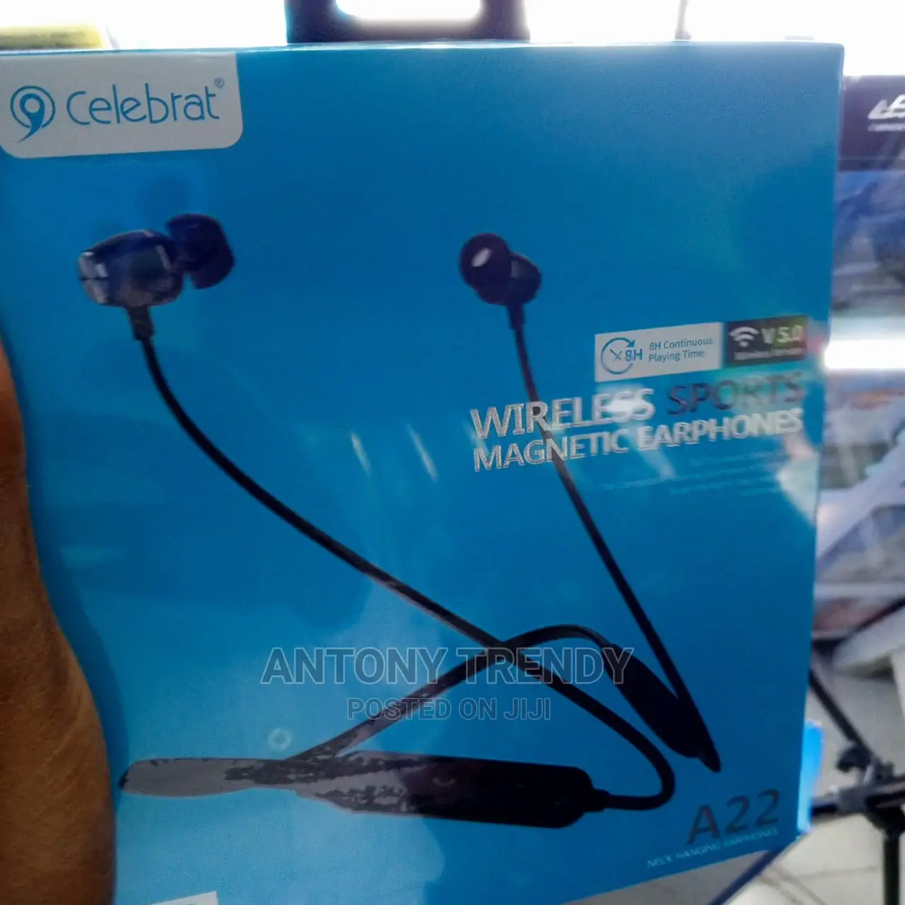 Celebrat A22 Bluetooth 5.0 Neckband Earphones