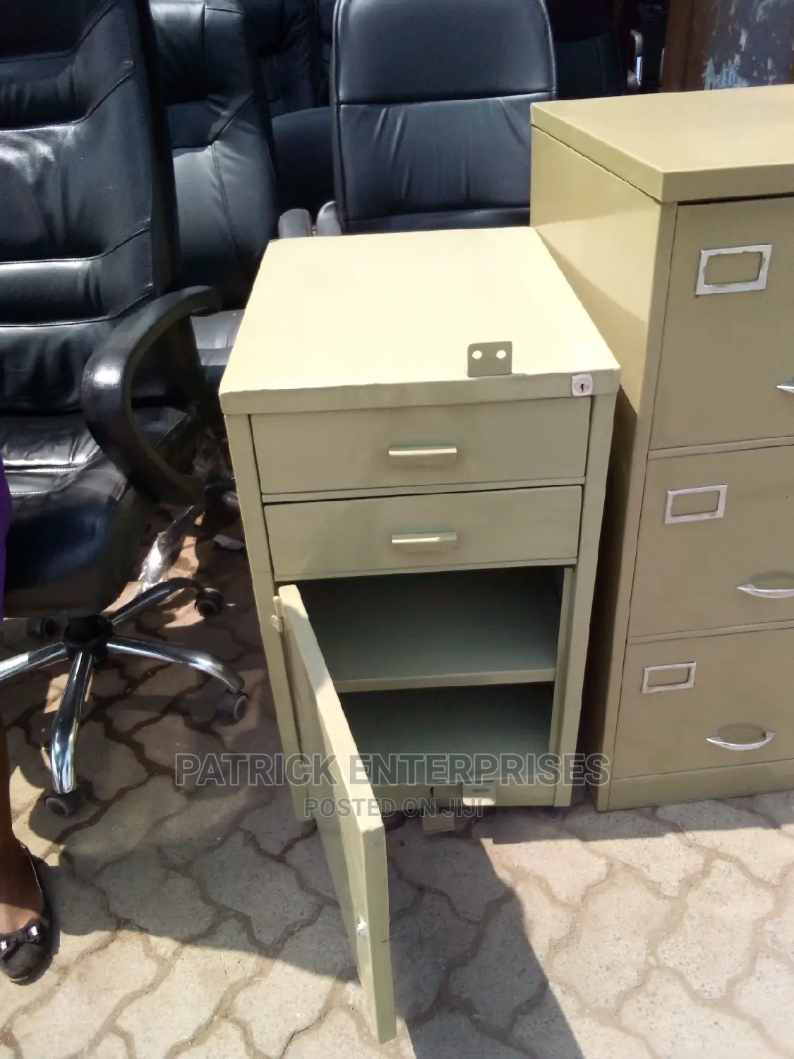 Steel Cabinet 2 Drawers