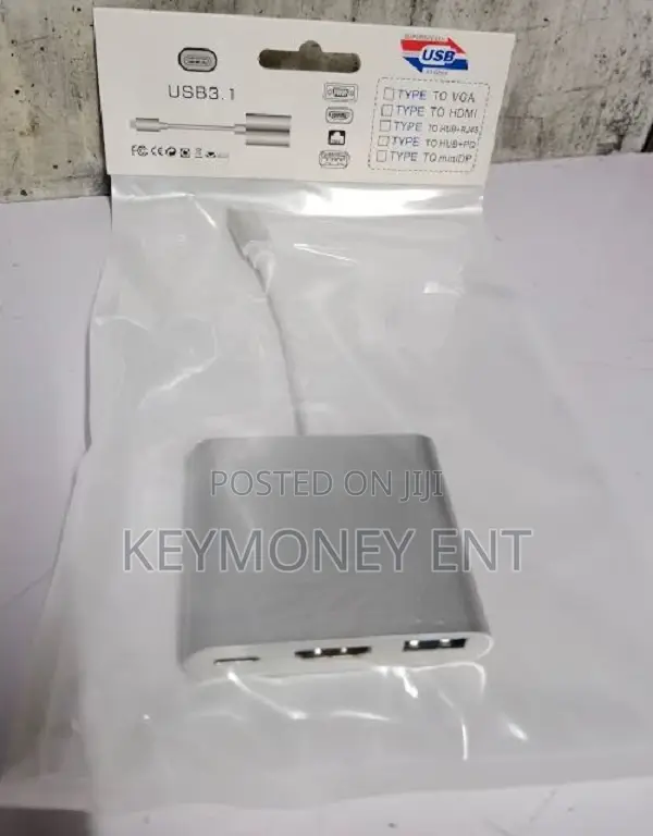 Macbook Type C Adapter Type-C to USB 3.1 Converter 3-in-1
