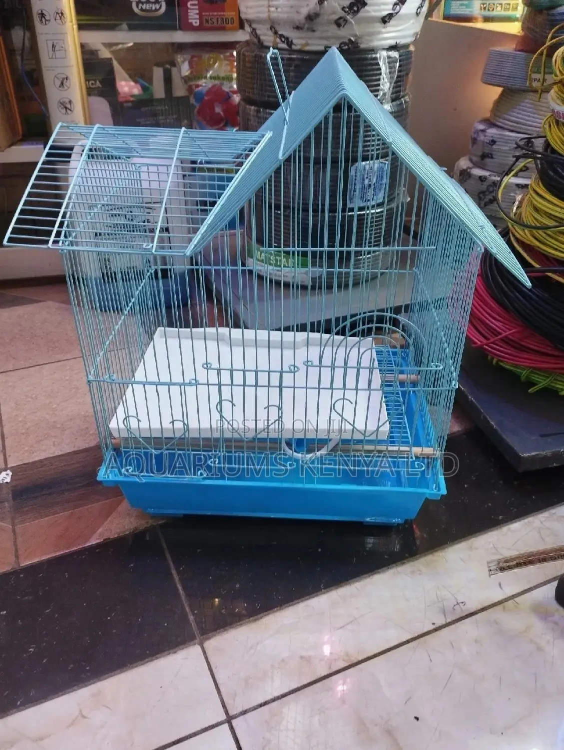 Blue , Parot and Birdgies Cage, Bird Cages.