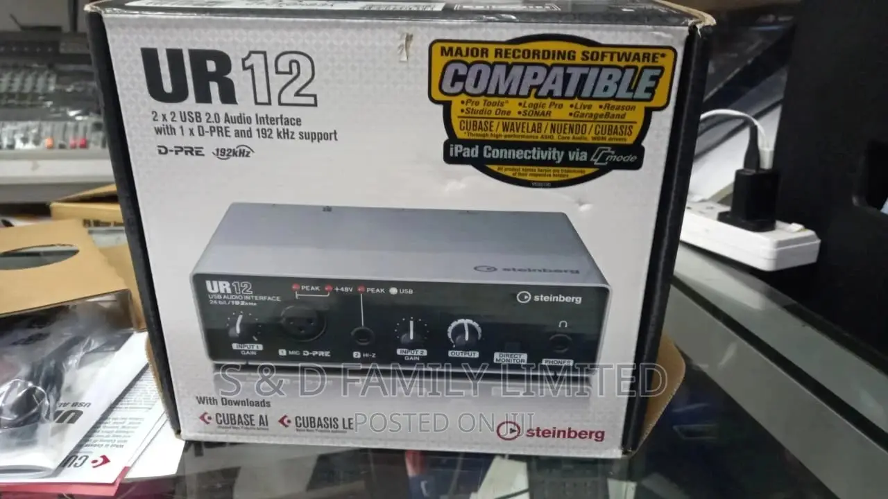 Steinberg UR12 Soundcard