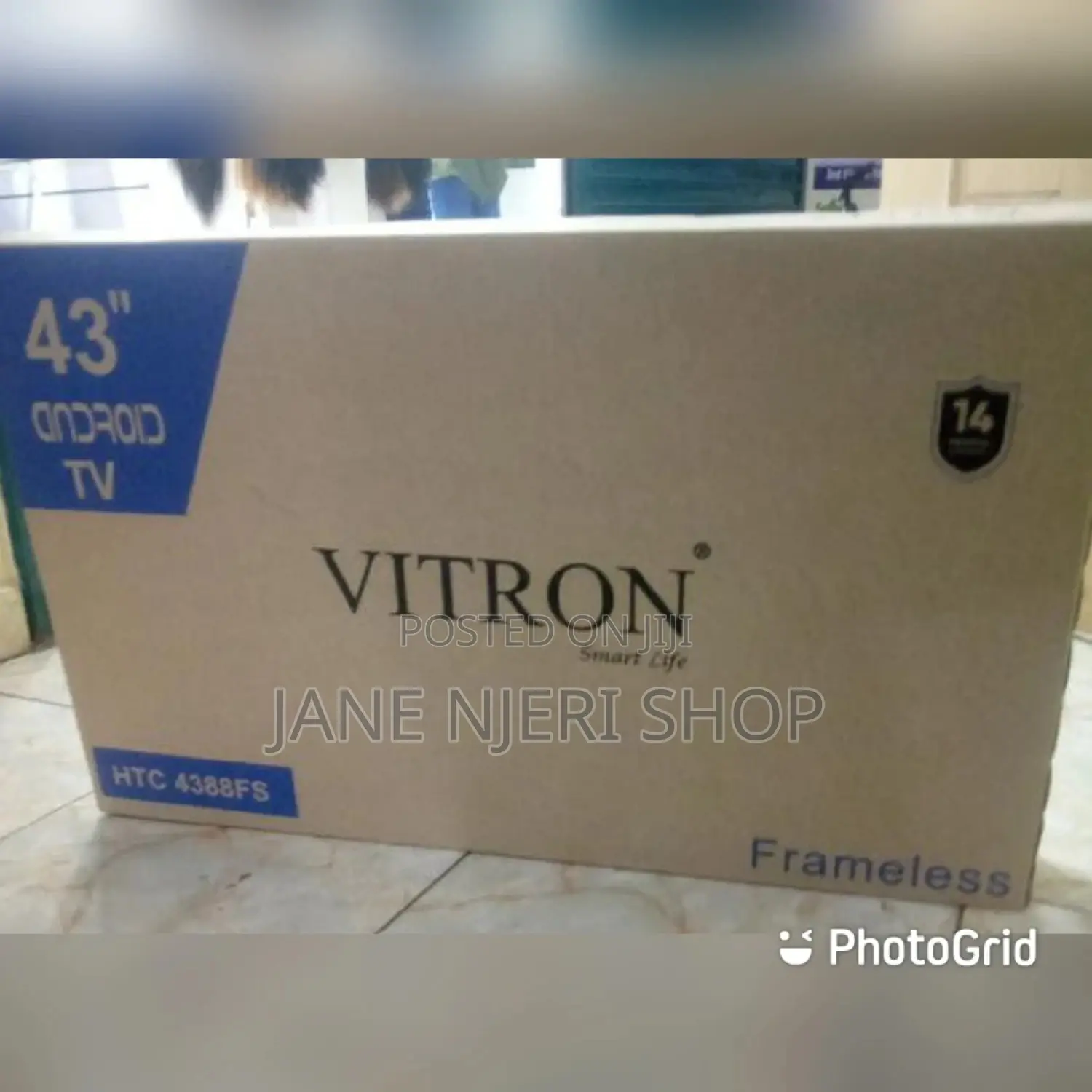 Flameless Vitron 43 Inches Android