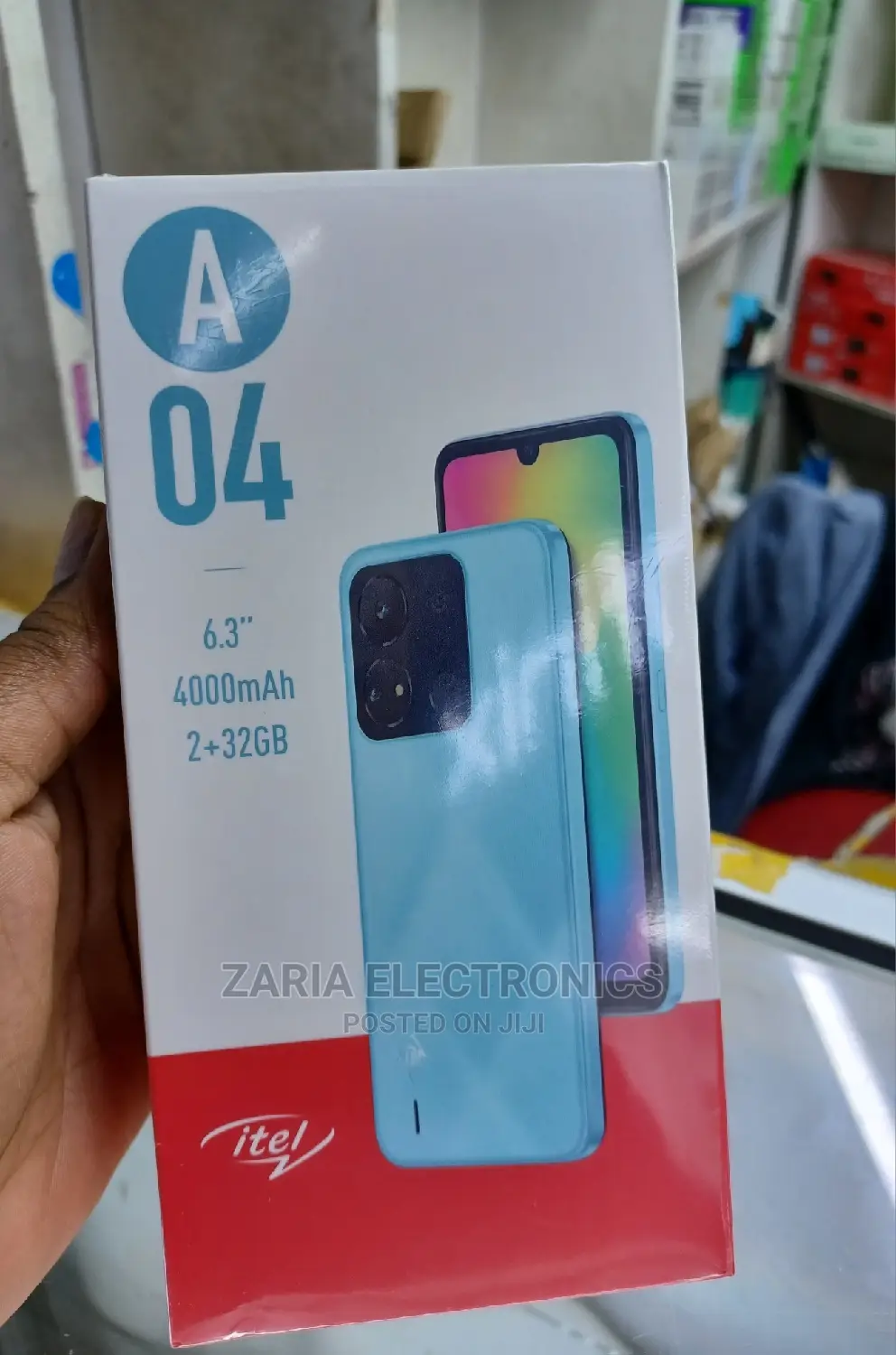 New Itel A04 32 GB Blue