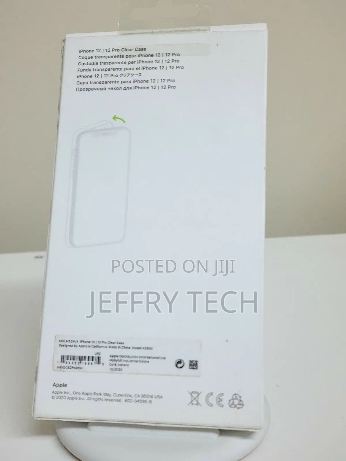 Apple Case With Magsafe for iPhone 12/ 12 Pro - Clear