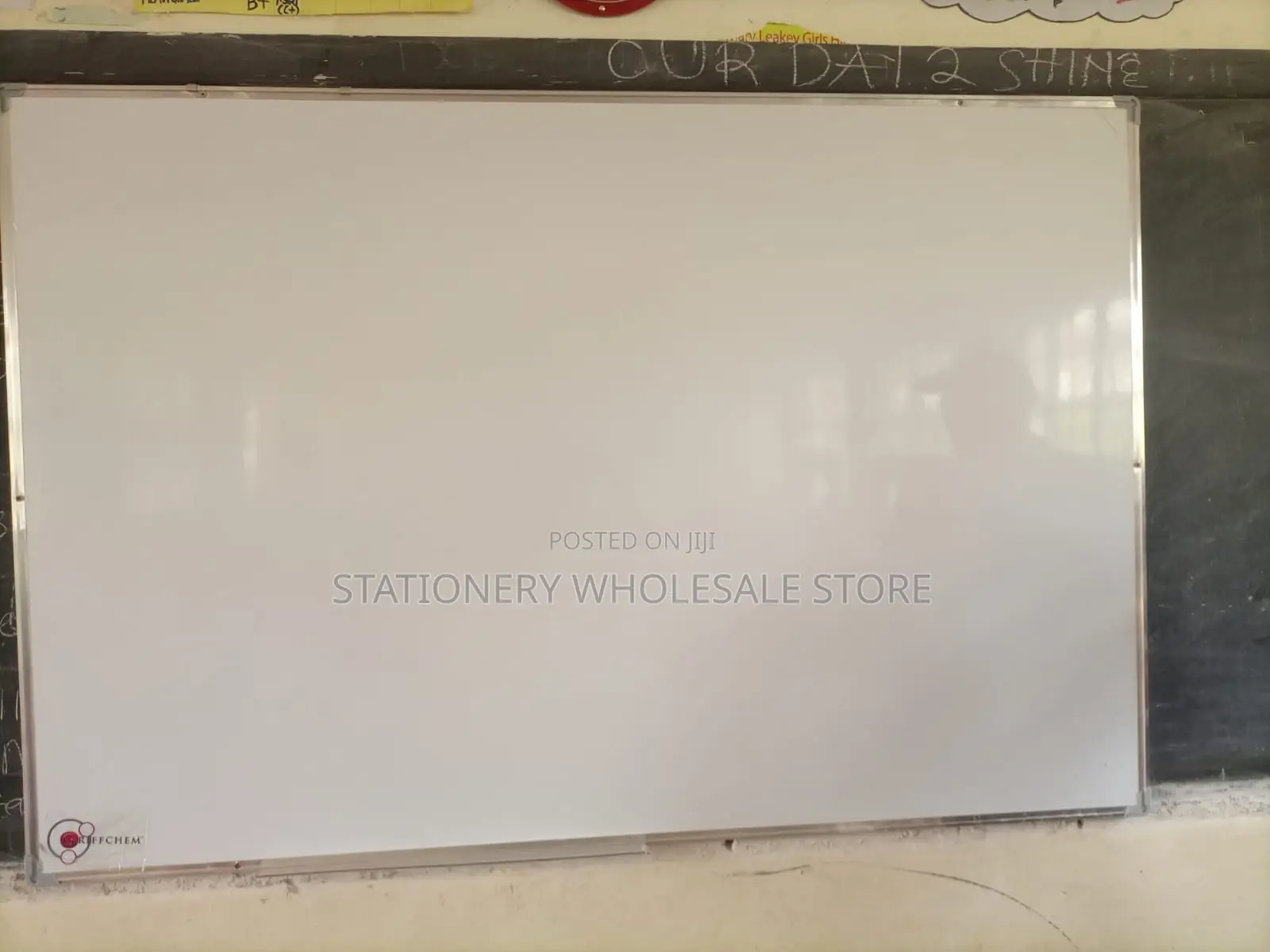 Whiteboard for Tuition 5ftx4ft White Board Imported