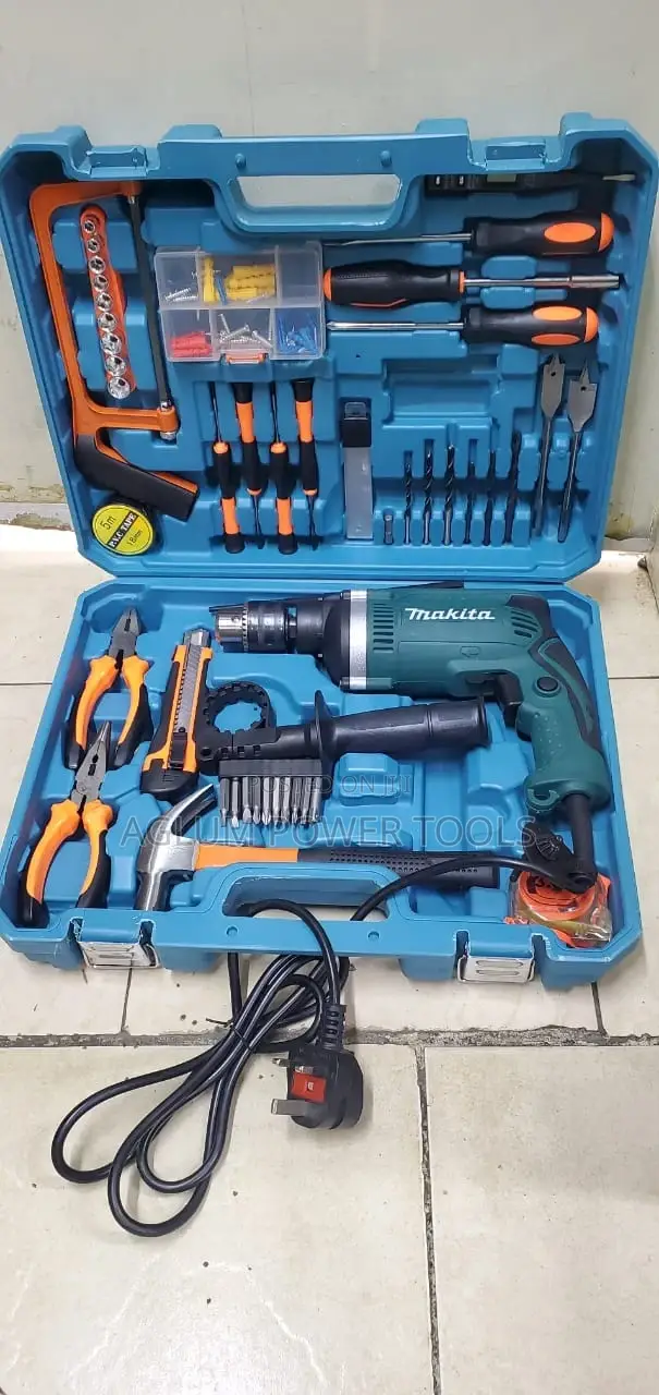 Drill Makita Toolset 115 Pieces