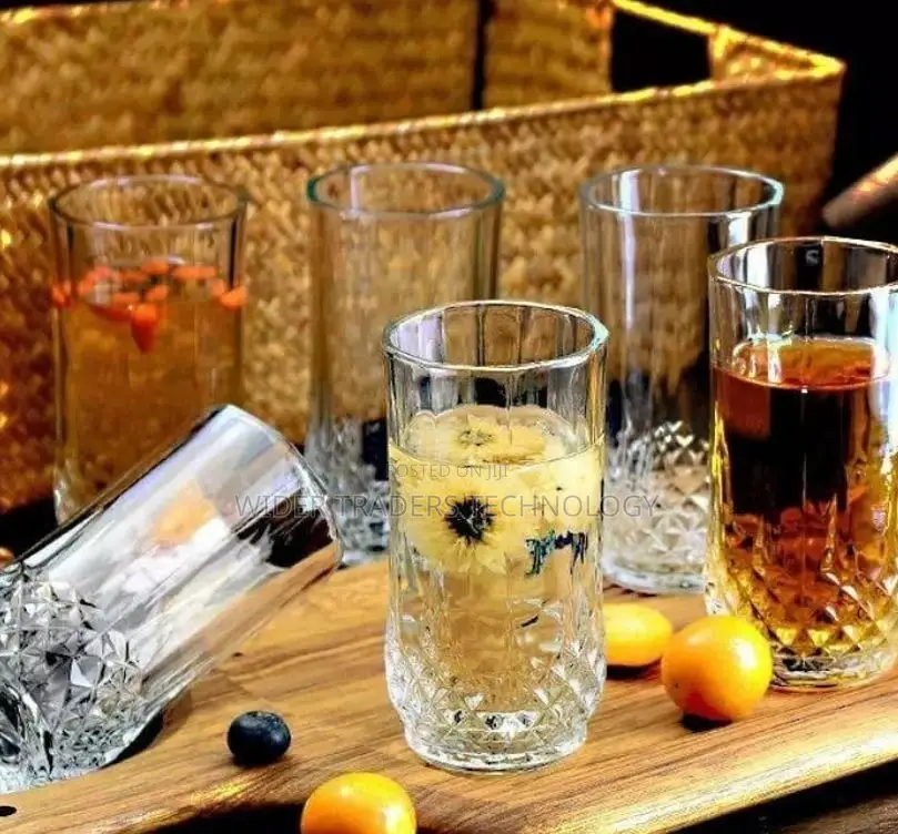 6 Pieces Water Glasses
