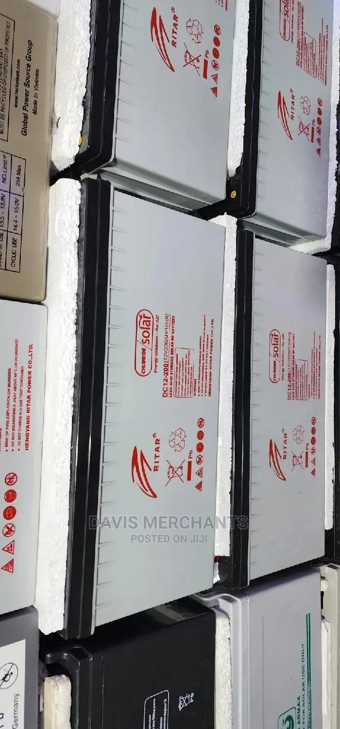 Deep Cycle Solar Battery With 200amps