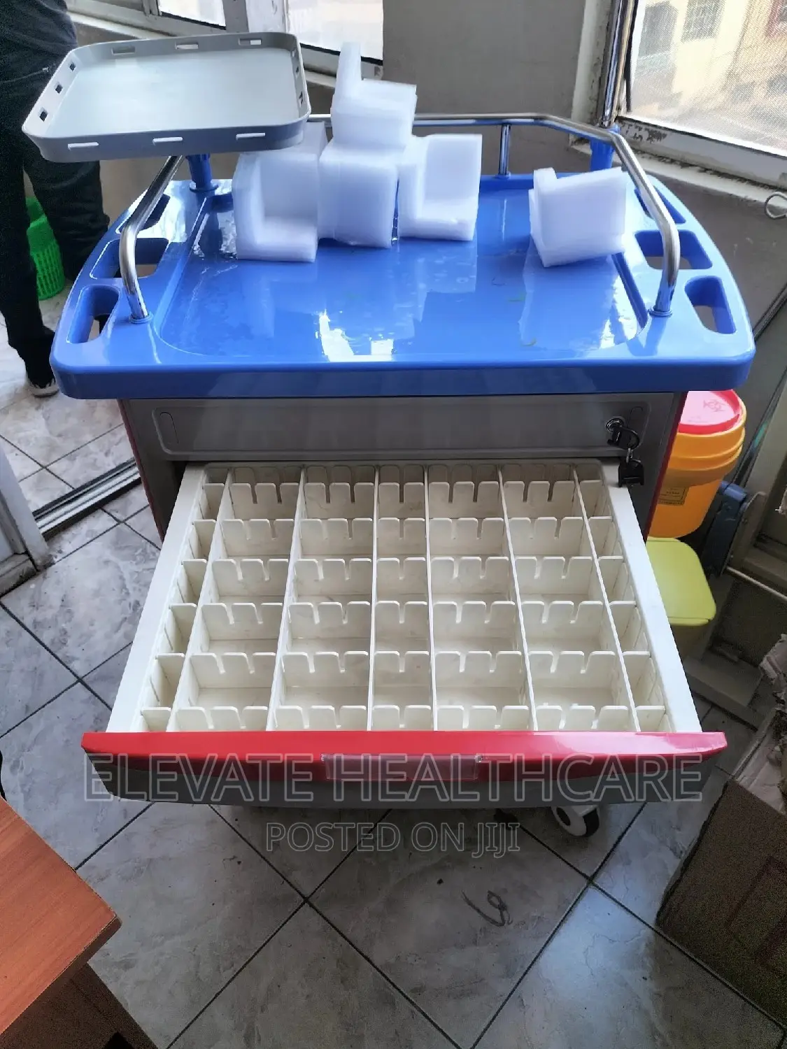 Emergency Trolley/Crush Cart Trolley/Patient Medical Trolley