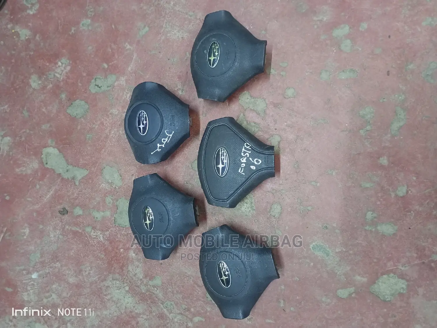 Subaru Steering Airbags