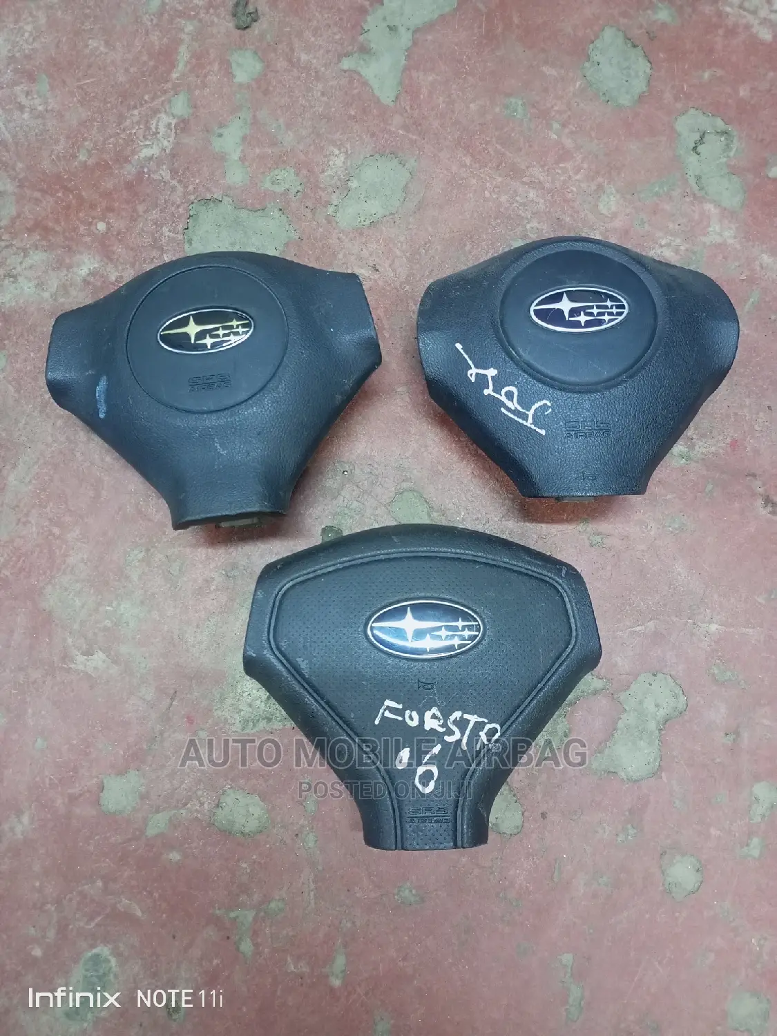 Subaru Steering Airbags