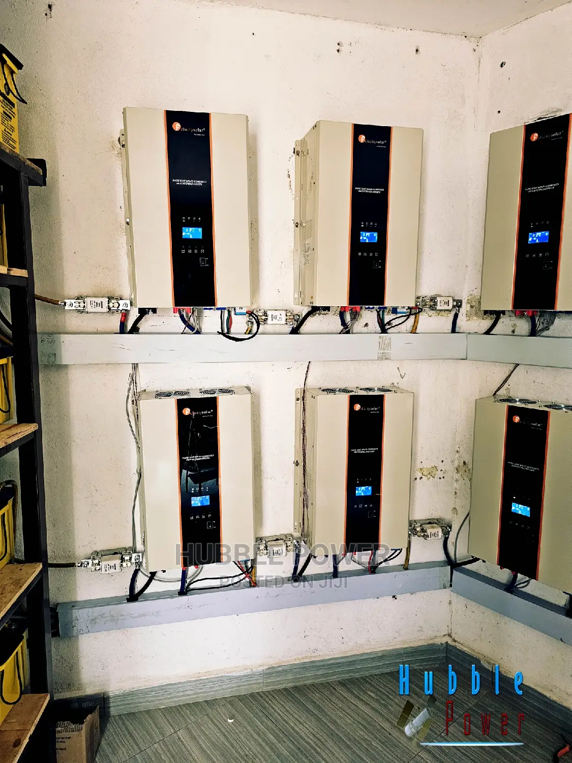 A 36kw of PV Power 60kva Non-Grid Tie Hybrid System