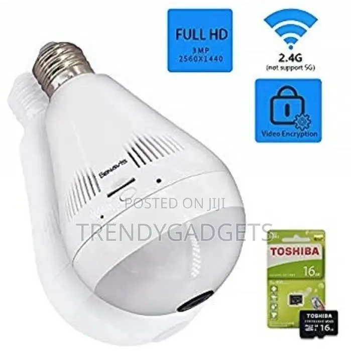 Spy Camera Bulbs For Sfety