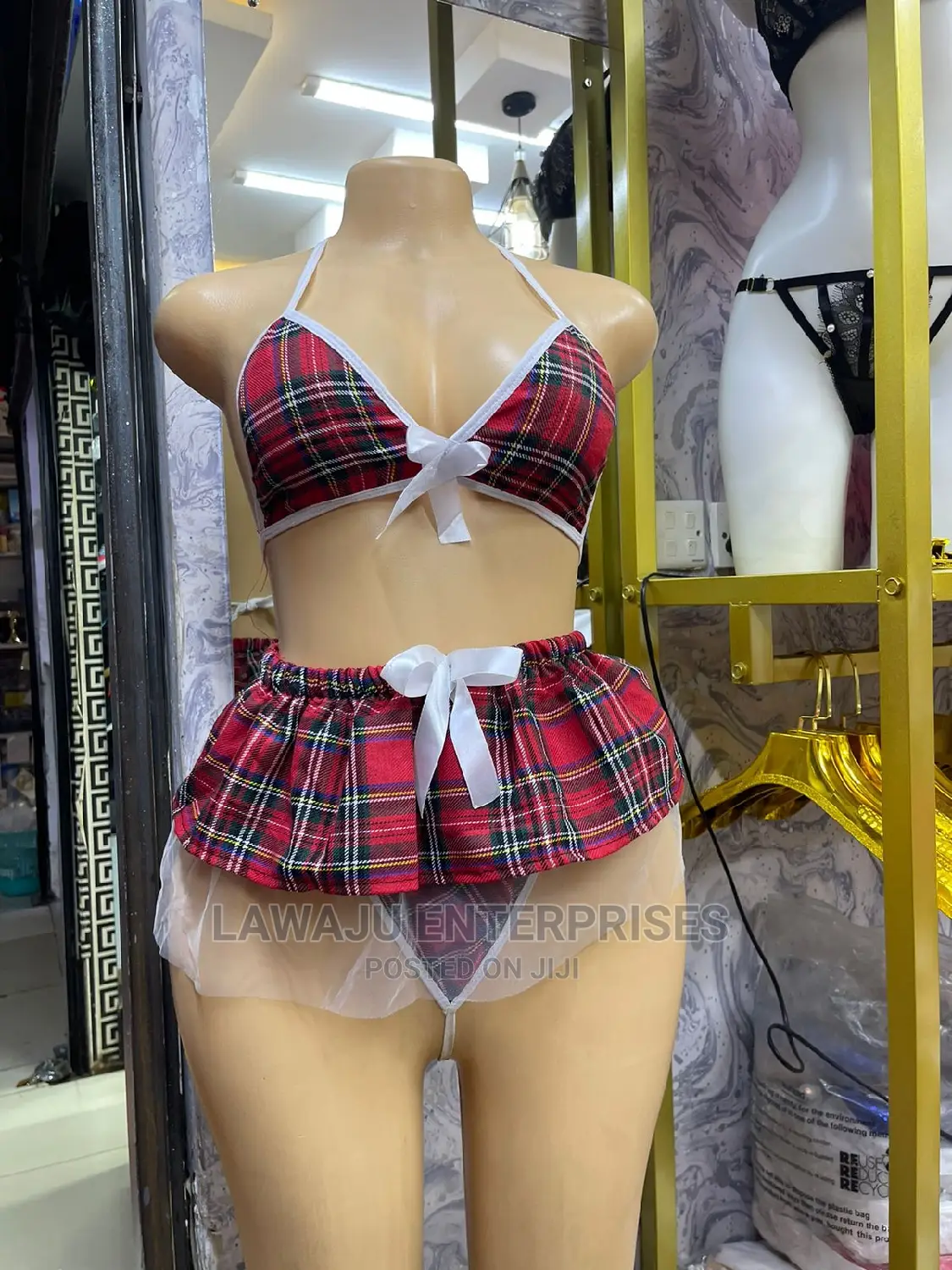 School Girl Student Role Play Lingerie Set