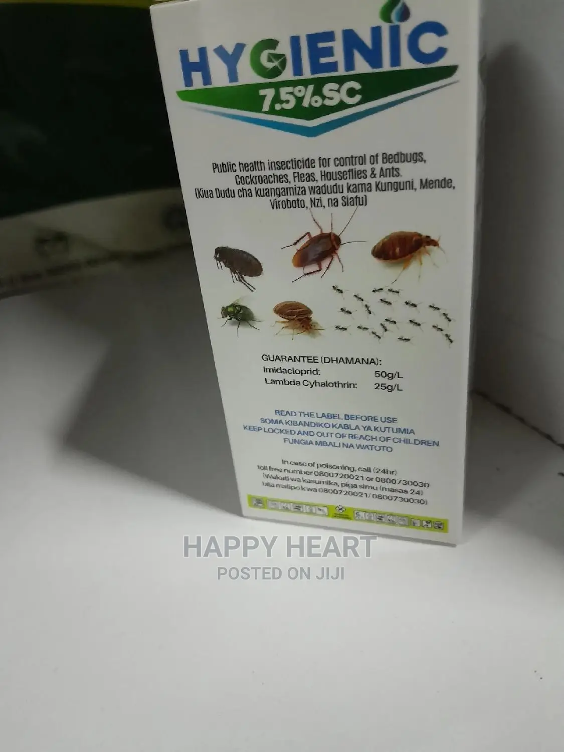 Hygienic Insecticide and Pesticide 7.5%Sc 100ml