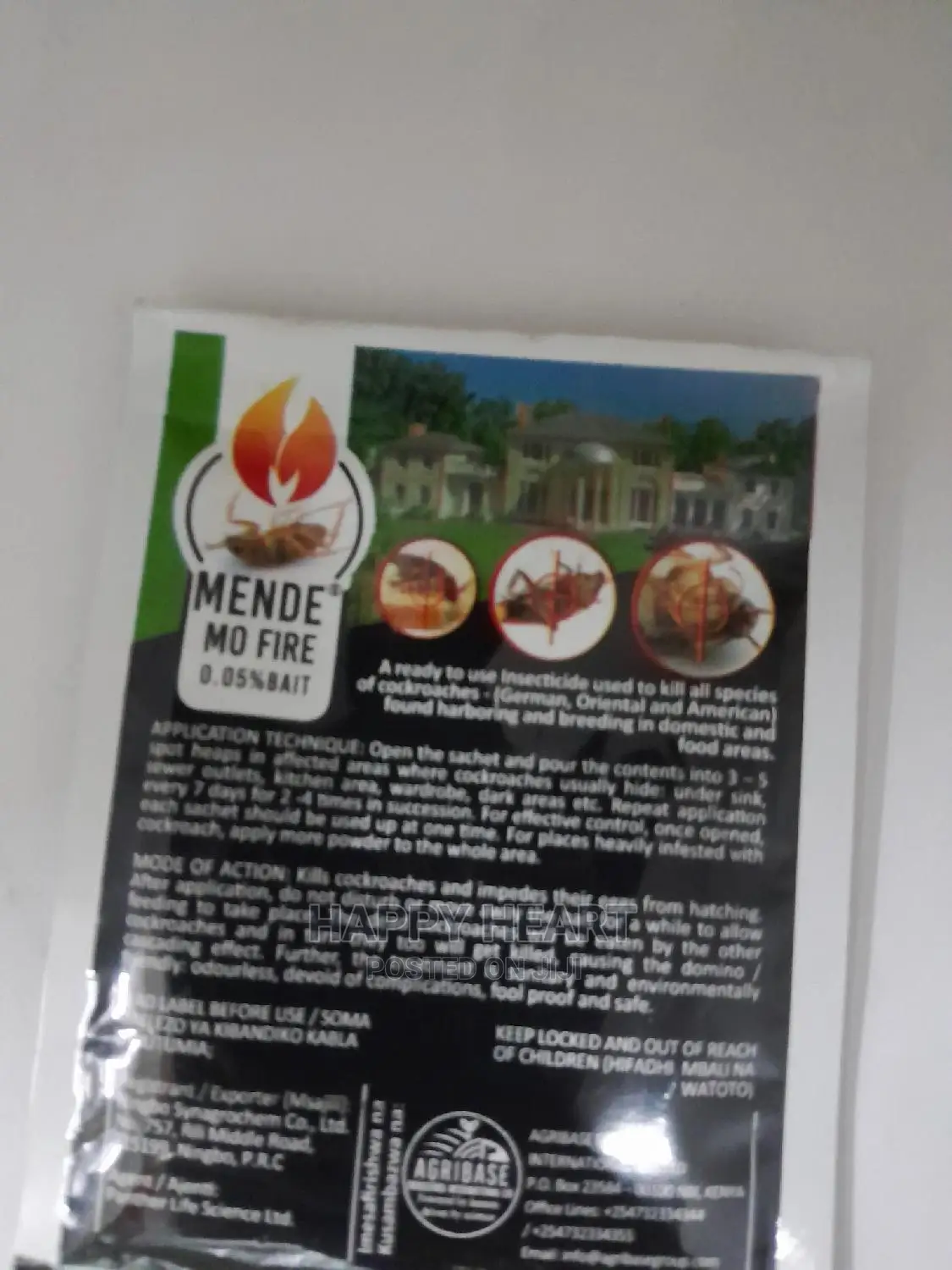 Mende Mo Fire Pesticide 5grams