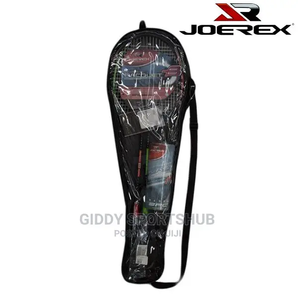 Joerex Badminton Set With Cover + 1tin Shuttlecock