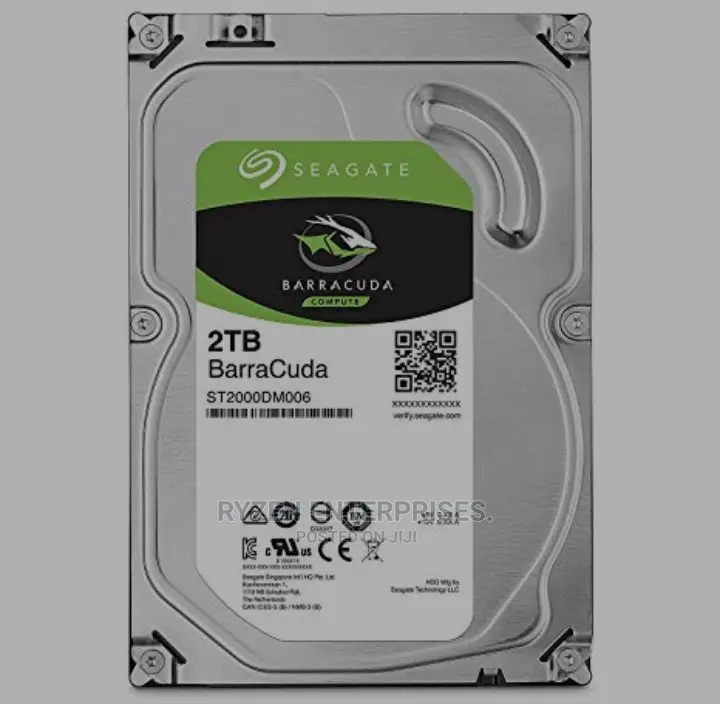 Seagate Internal 2TB Desktop HDD