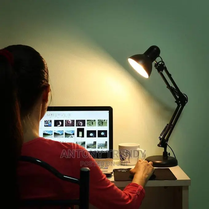 Generic Anglepoise Reading Desk and Study Lamp