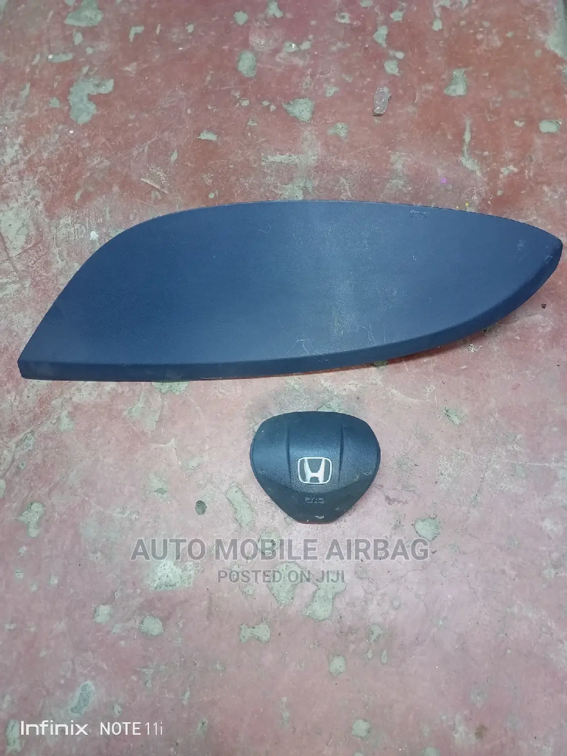 Honda Fit Dashboard and Steering Airbags