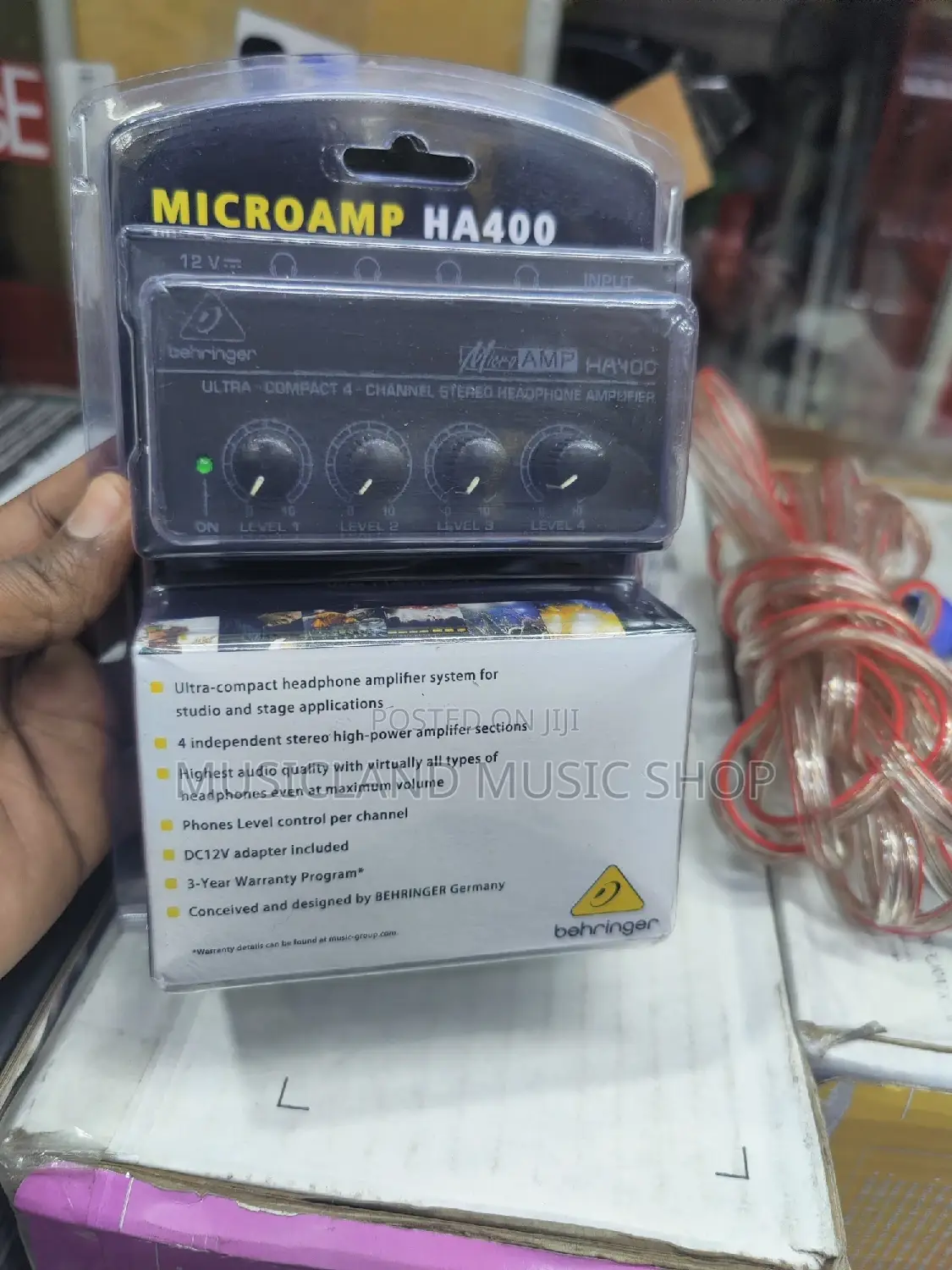 Headphones Amplifier 4ch
