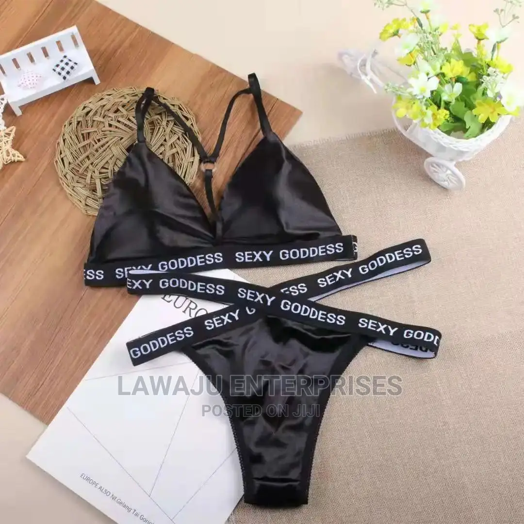 2pcs Sexy Goddess Bra Panty Lingerie Set