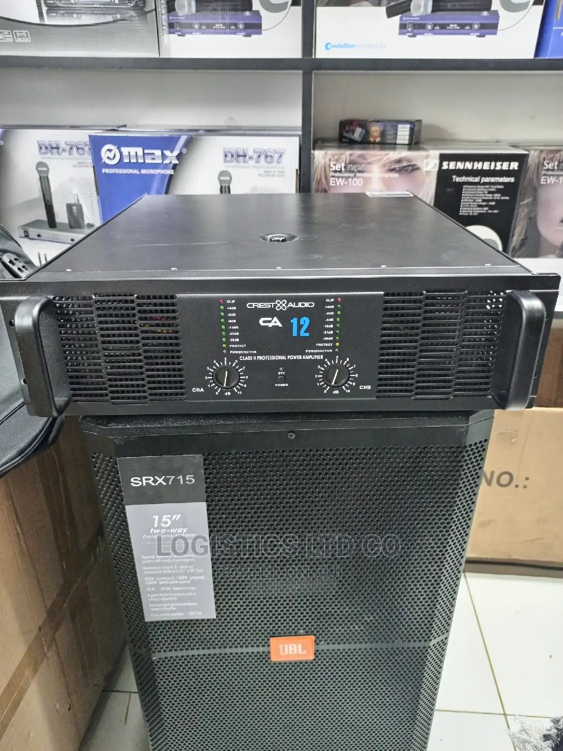 Crest Audio Ca12 Long Press Baton 5000watts