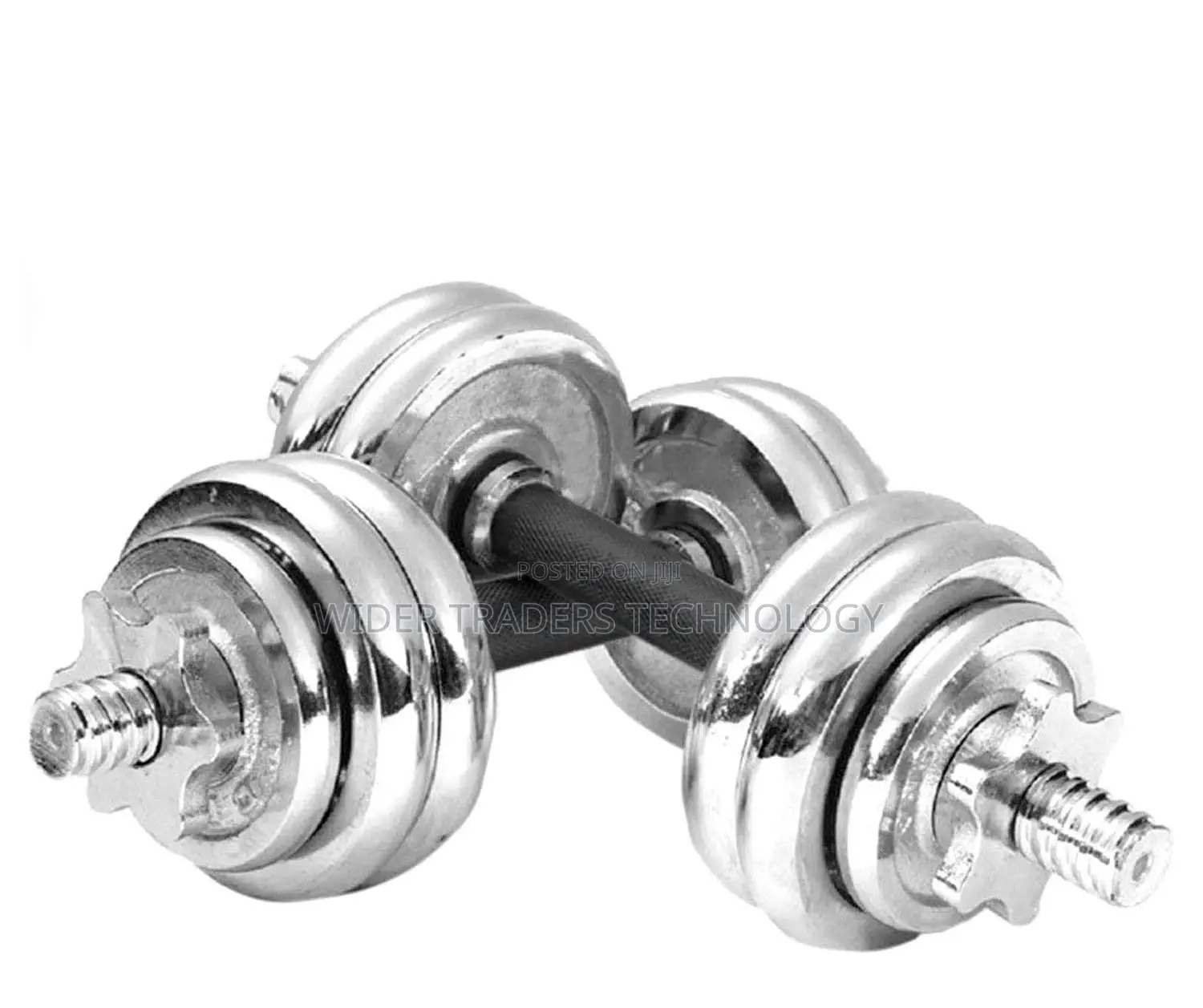 15 KG Chrome Adjustable Dumbell Set