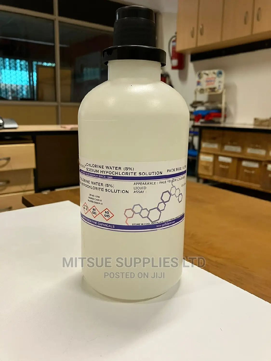 Sodium Hypochlorite Solution 1 Litre 5%