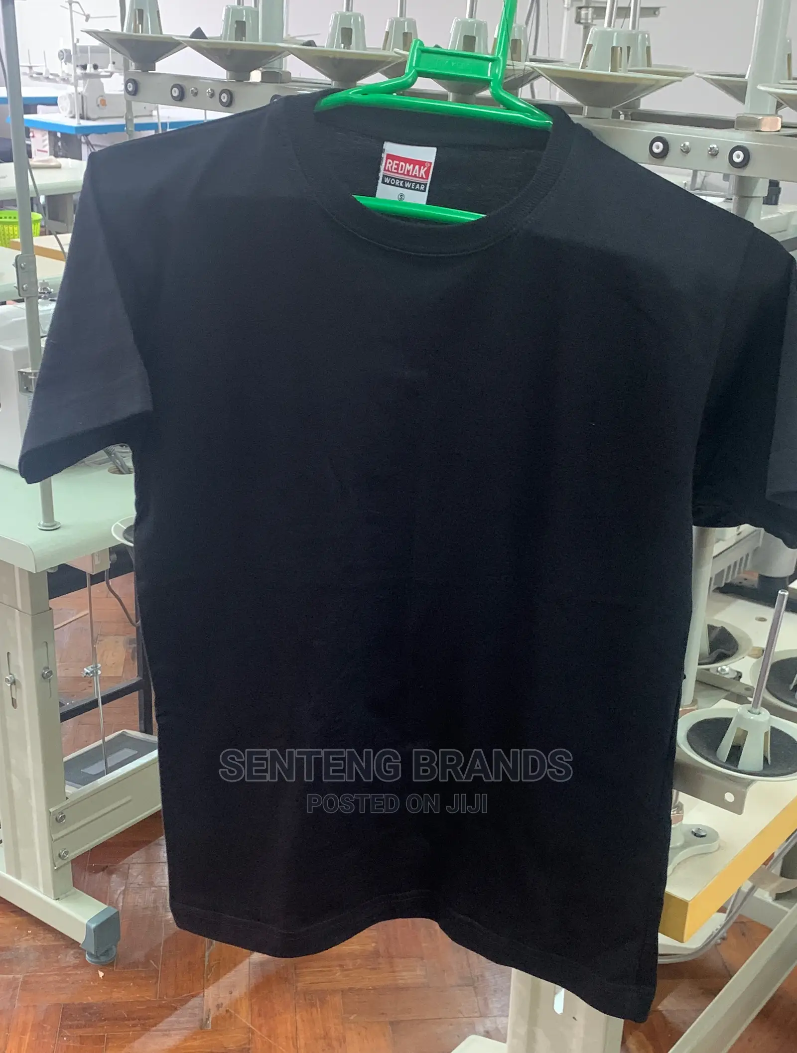 Black Cotton Tshirt
