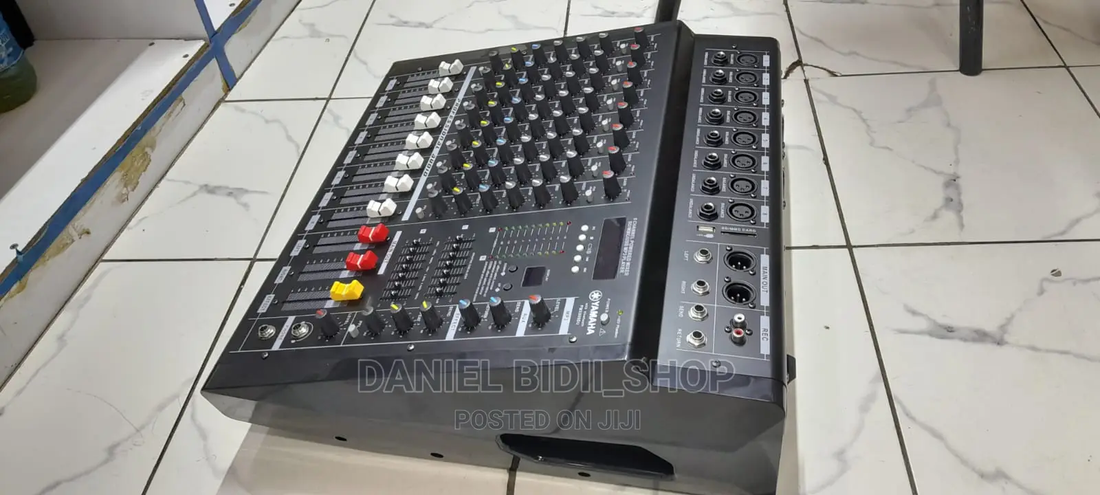 Yamaha 8 Channel Powered Mixer With Bluetooth And Usb