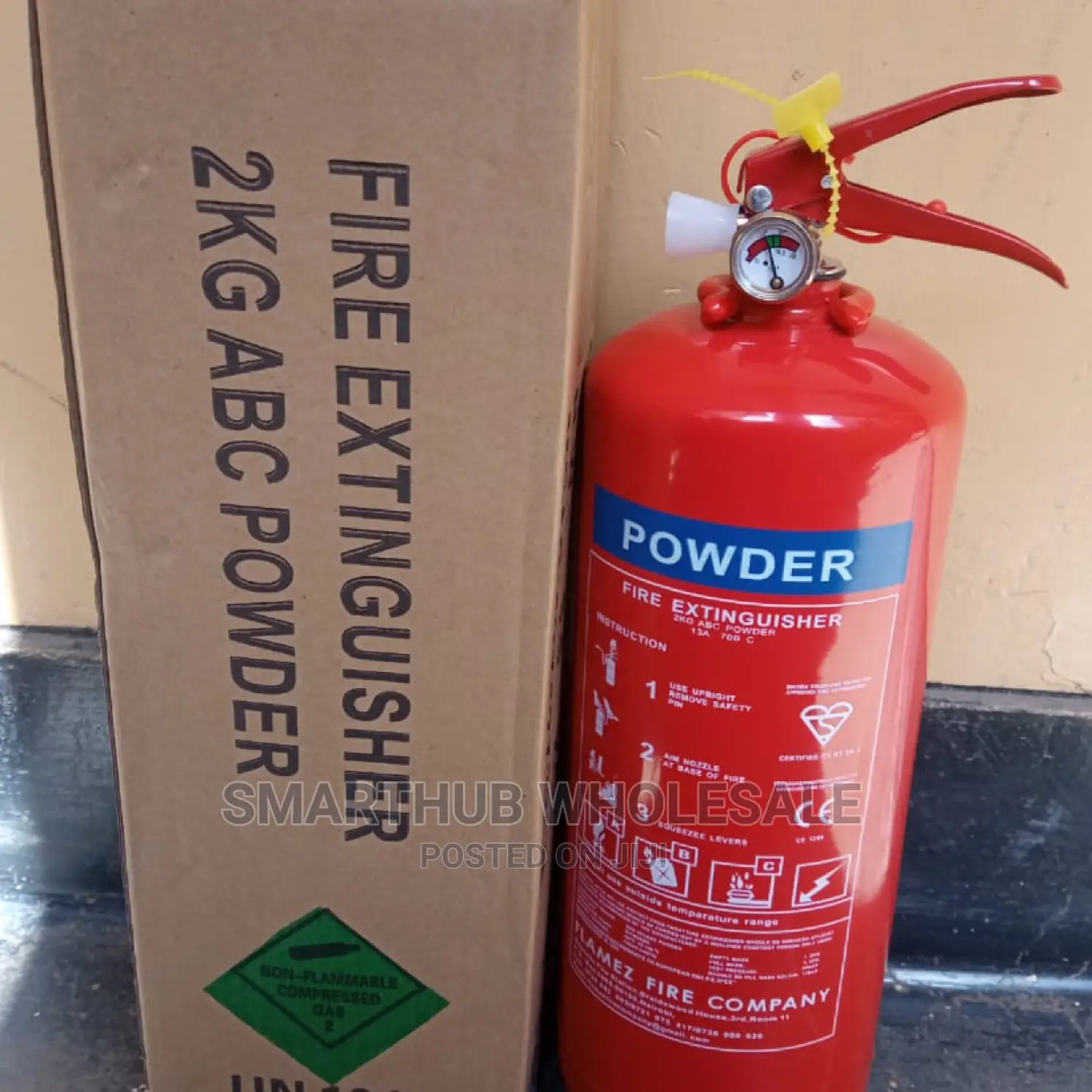 2kg Dry Powder Fire Extinguisher